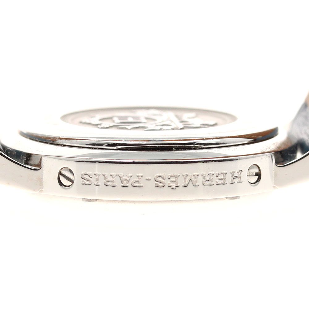 エルメス HERMES CL4.210 クリッパー デイト クォーツ レディース