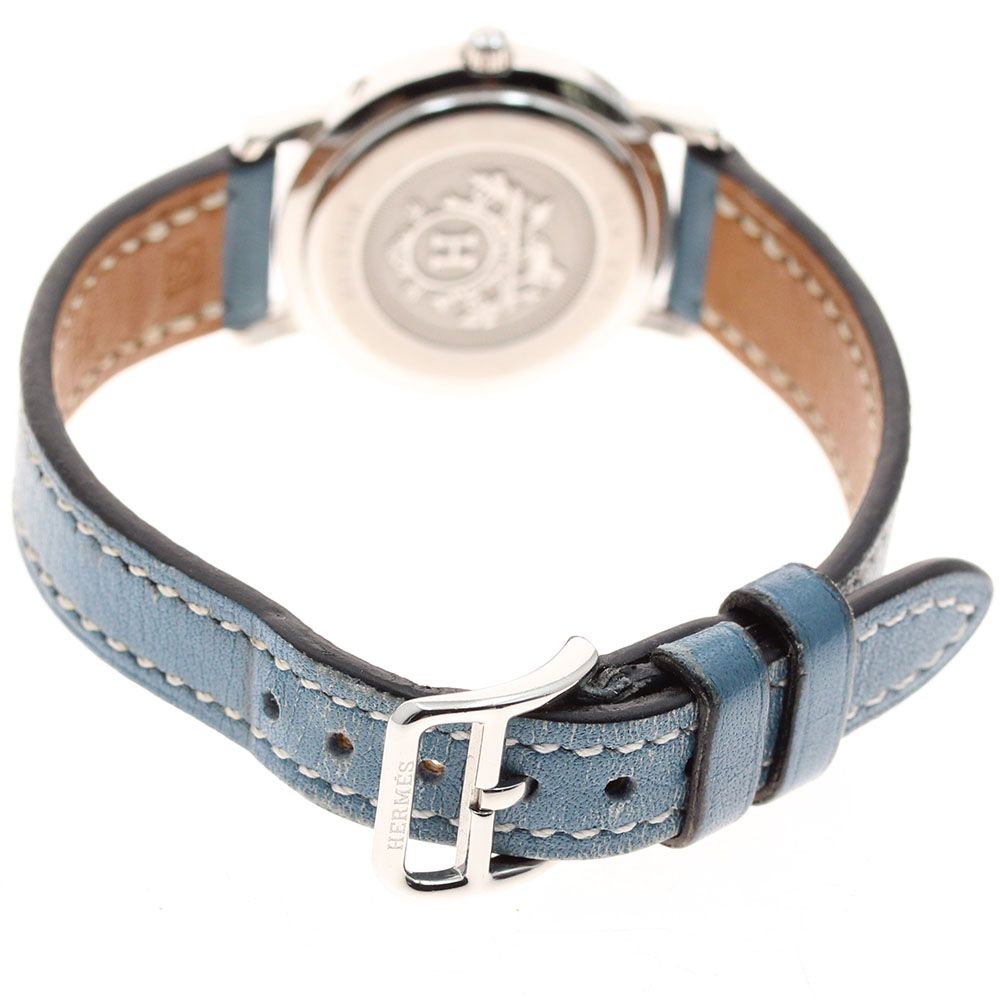エルメス HERMES CL4.210 クリッパー デイト クォーツ レディース _944203 エルメス HERMES クリッパー CL4.210 ホワイト SS クオーツ レディース