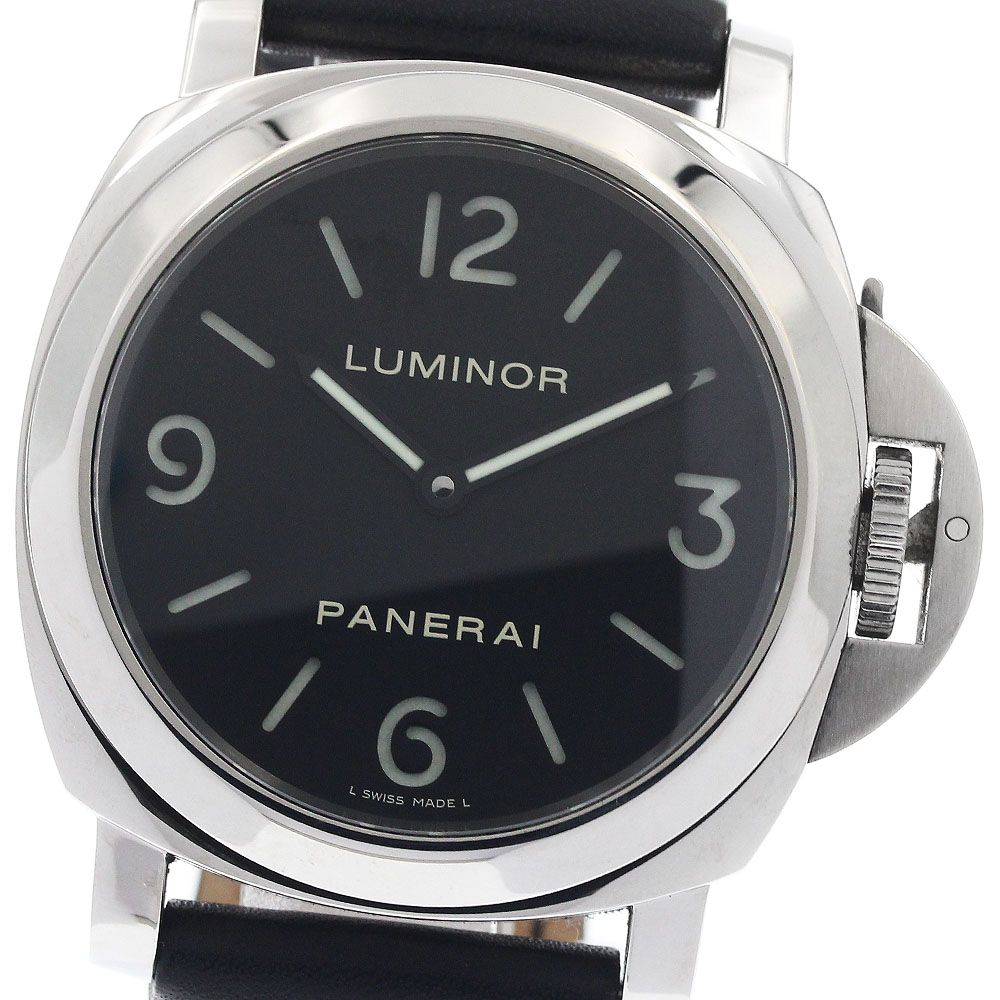 パネライ PANERAI PAM00112 ルミノールベース 44MM 手巻き メンズ 良品 保証書付き_951914 パネライ PANERAI PAM00112 ルミノールベース 44MM 手巻き メンズ 良品