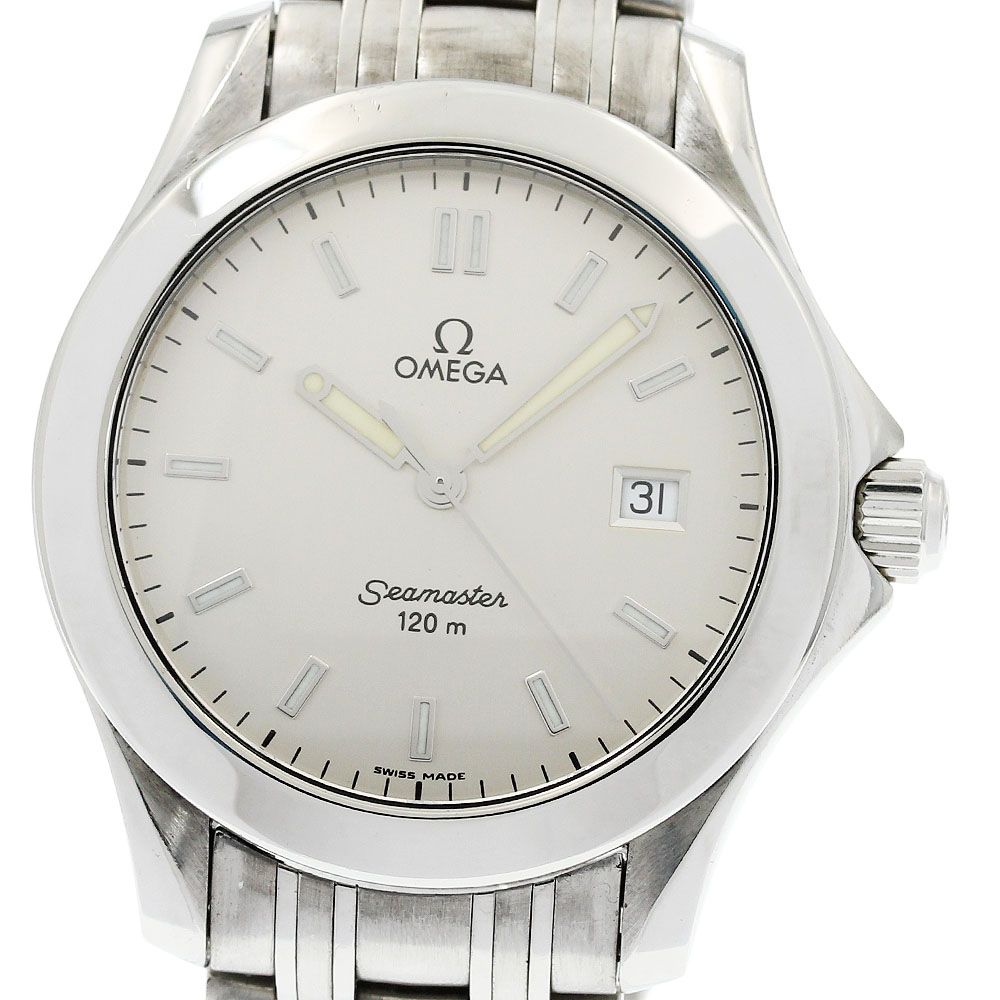 オメガ OMEGA 2511.33 シーマスター120 デイト クォーツ メンズ _882077 オメガ OMEGA 2511.33 シーマスター120 デイト クォーツ メンズ