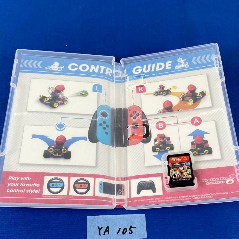 ★新品未開封★ 北米版 Nintendo Switch マリオカート8デラックス ◇YA105【北米版】Switch マリオカート8 デラックス ソフト スイッチ