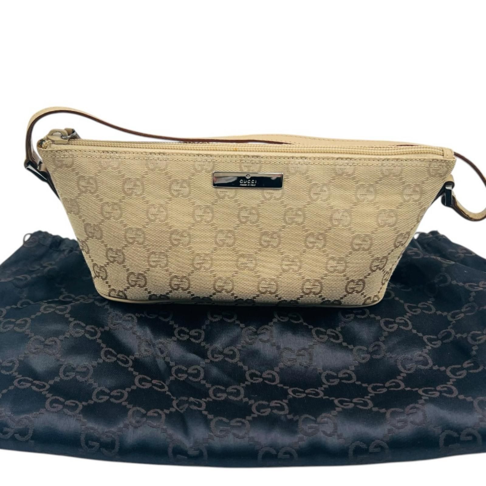 GUCCI グッチ アクセサリーポーチ GGキャンバス ハンドバッグ 07198 GUCCI グッチ アクセサリーポーチ GGキャンバス ハンドバッグ 07198