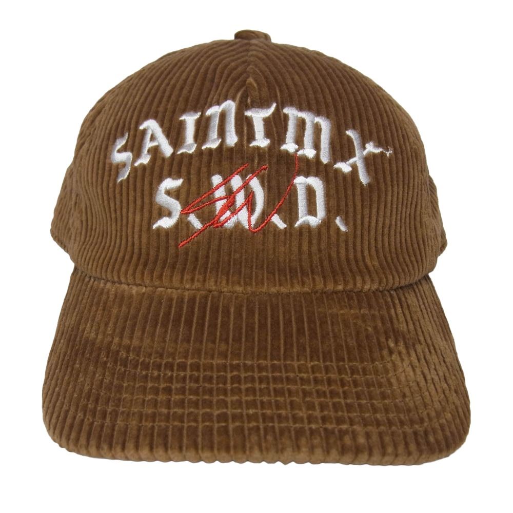 SAINT MICHAEL セントマイケル 26SS SM-MK8-0000-079 Sean Wotherspoon CAP コーデュロイ キャップ ブラウン系 OS【極上美品】【中古】 SAINT MICHAEL セントマイケル 26SS SM-MK8-0000-079 Sean Wotherspoon