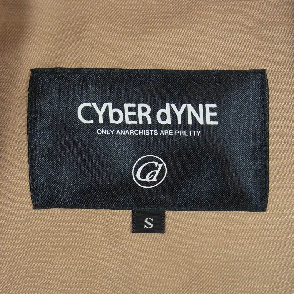 サイバーダイン CYBER DYNE Trench coat トレンチ コート ベージュ系 S