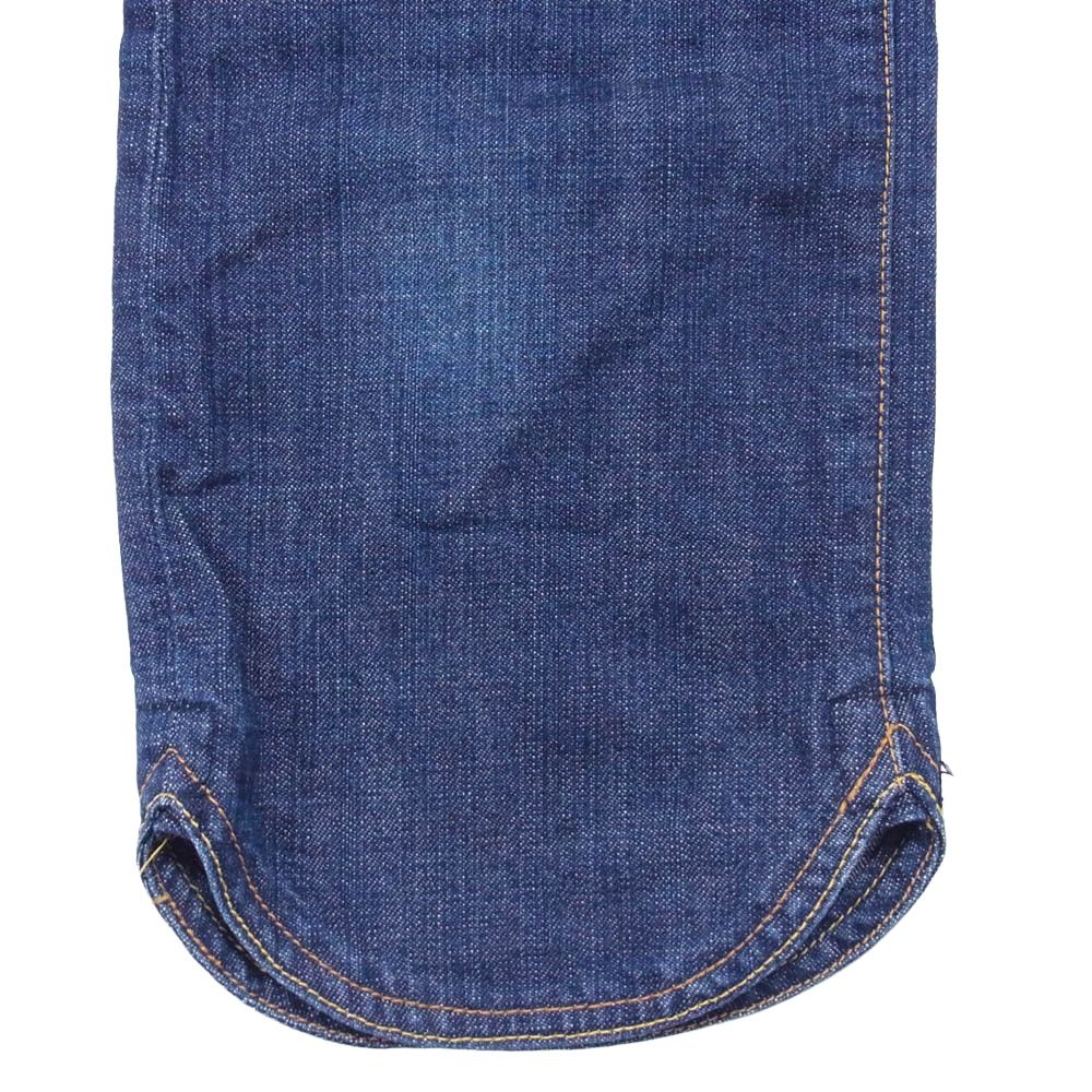 EVISU エヴィス DONNA ドンナ 7分丈 デニム パンツ インディゴブルー系