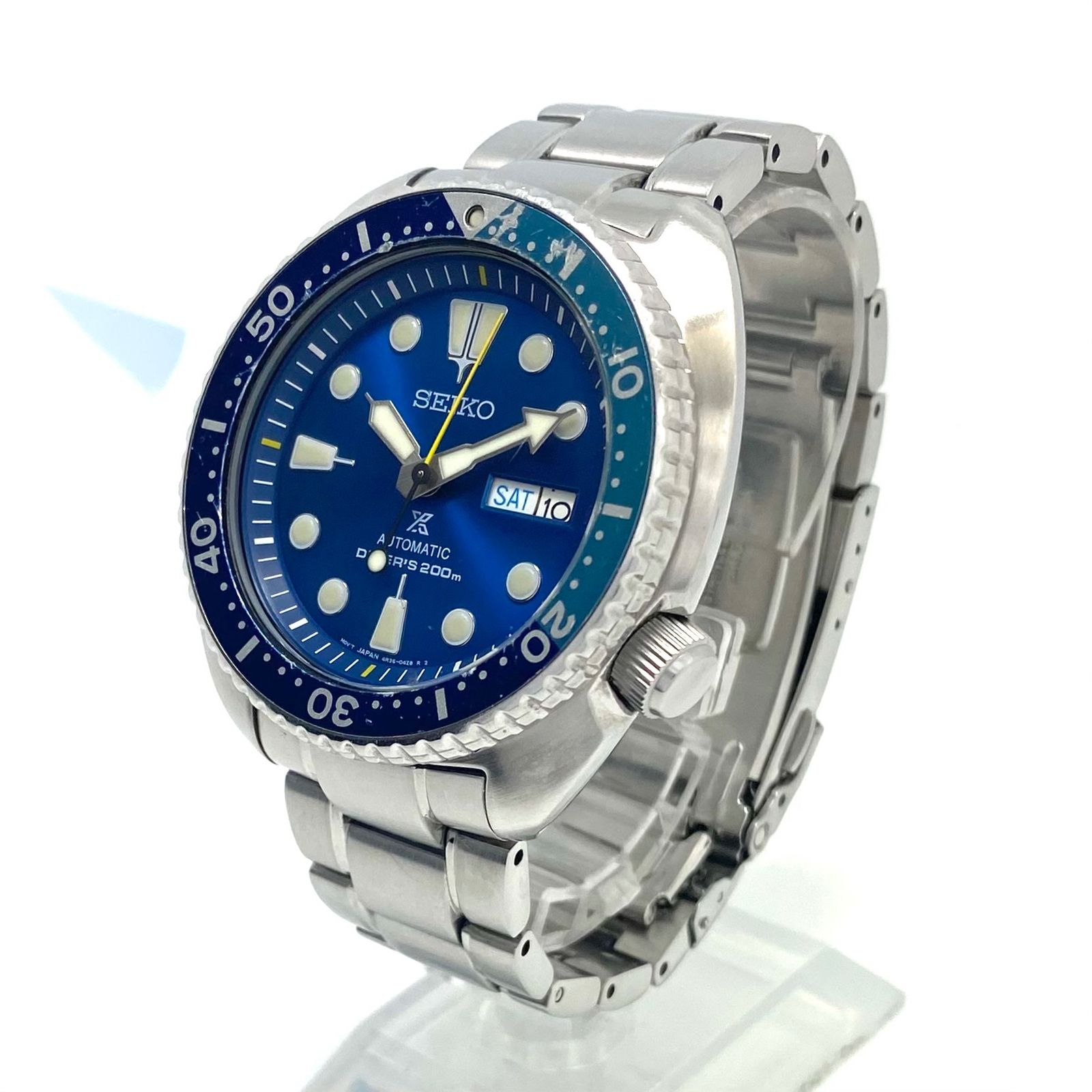 希少】腕時計 メンズ セイコー SEIKO プロスペックス タートル ブルー 