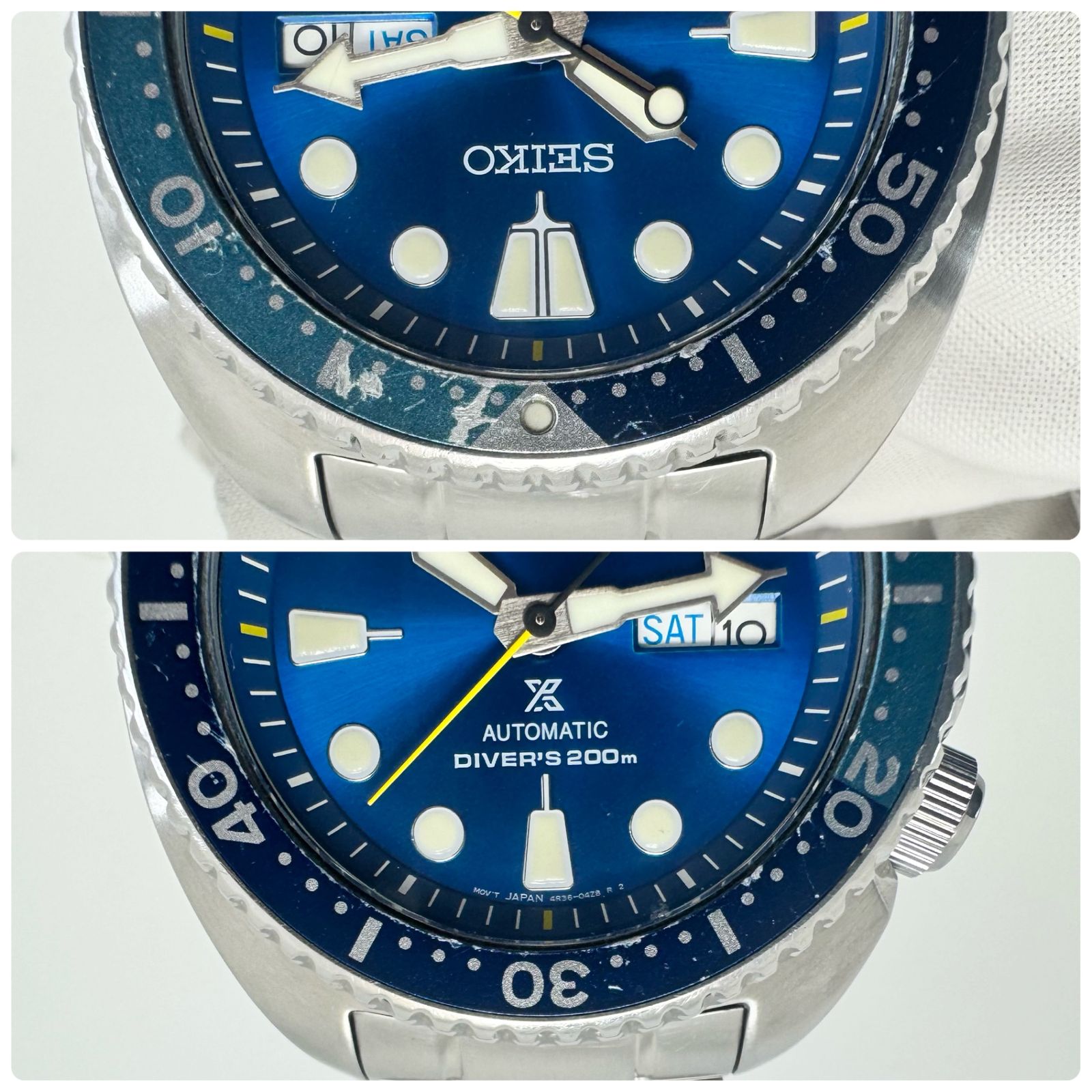 希少】腕時計 メンズ セイコー SEIKO プロスペックス タートル ブルー 