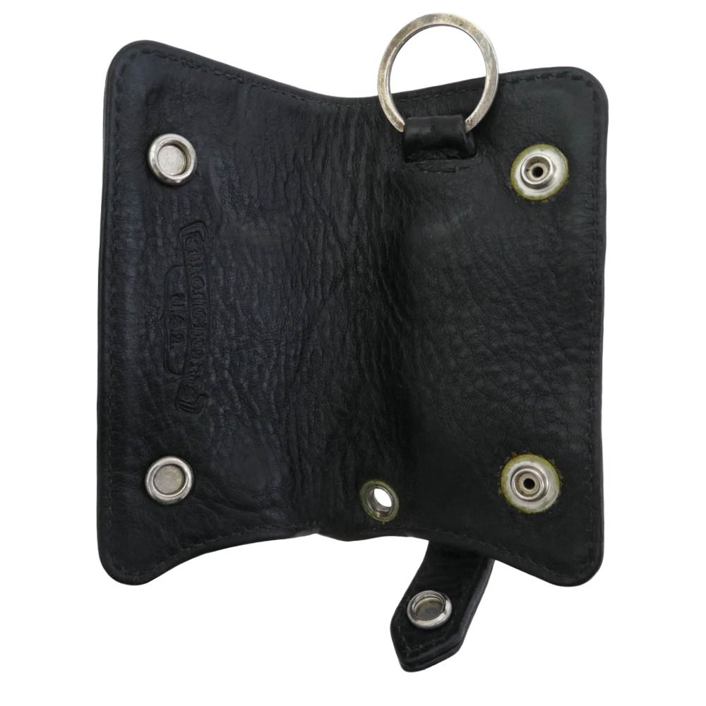 正規品 クロムハーツ キーケース クロスボールボタン カラビナカスタム ホルダー CHROME HEARTS クロムハーツ（原本無） KEY CASE クロスボールボタン