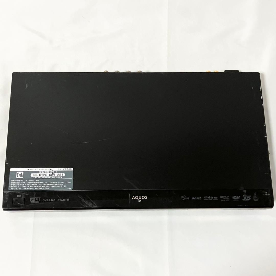 SHARP AQUOS 3番組同時録画 1TB ブルーレイレコーダー BD-T1100