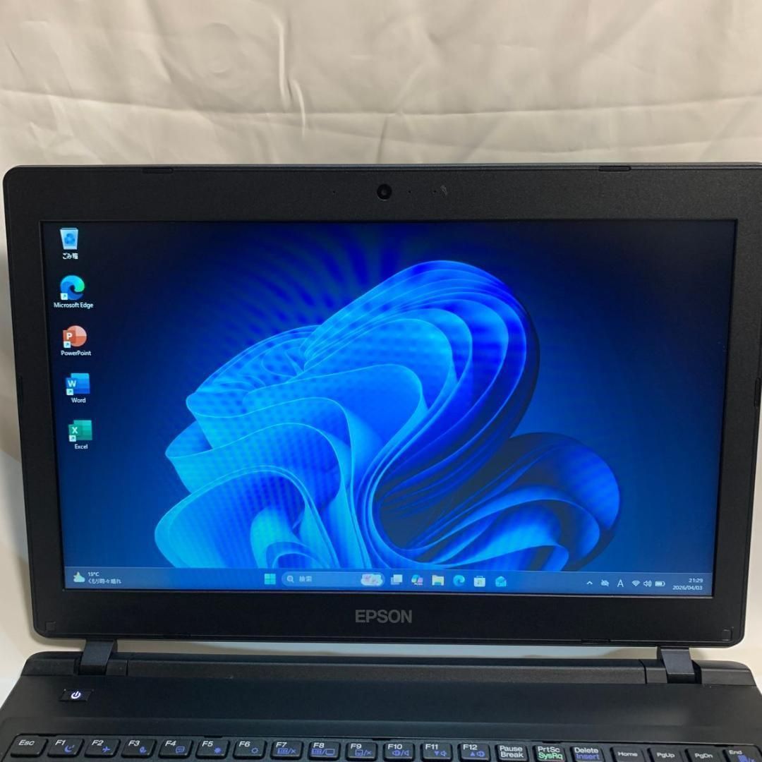 E01A【美品・大量在庫・送料無料】EPSON 15.6型/i5第10世代/8GB/SSD256GB/