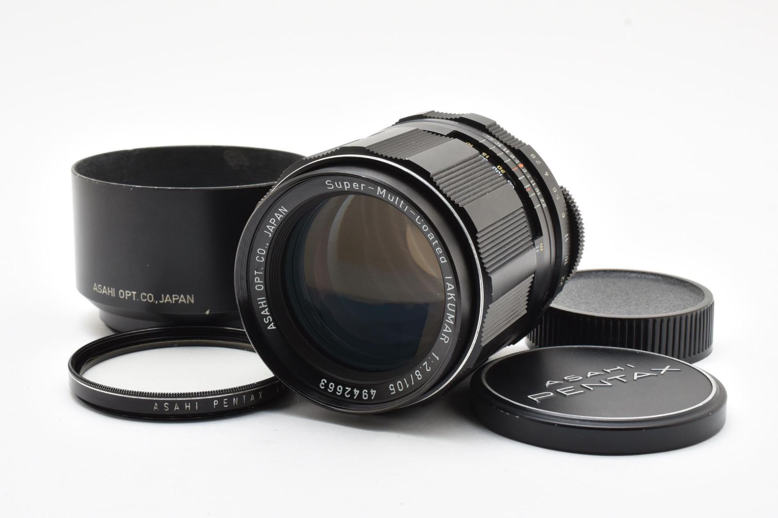 6957 【良品】 Smc Super Multi Coated Takumar 105mm F2.8 For M42