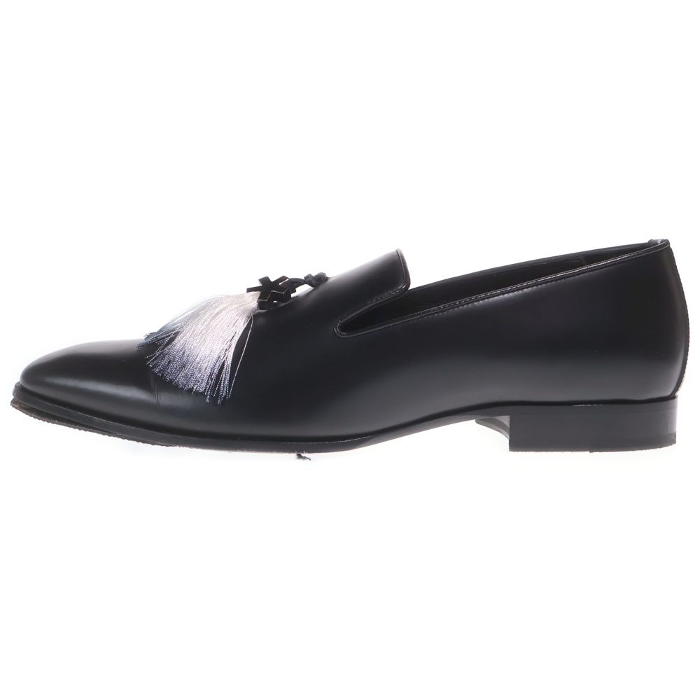 JIMMY CHOO ジミーチュウ ERIC HAZE POGGY エリック ヘイズ タッセルローファー ブラック JIMMY CHOO (ジミーチュウ) ERIC HAZE POGGY エリック ヘイズ タッセル