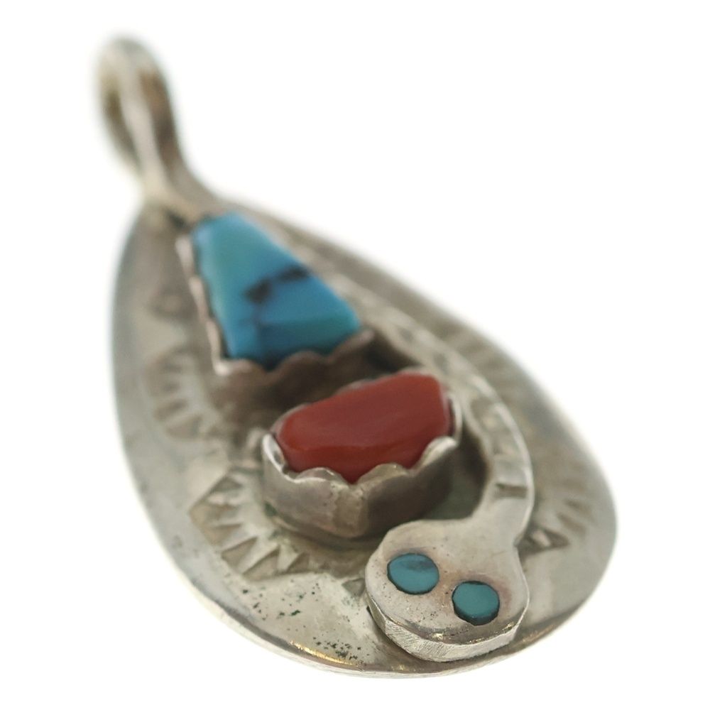 ZUNI エフィーカラバサ ペンダントトップ ズニ インディアンジュエリー INDIAN JEWELRY (インディアンジュエリー) ZUNI Effie Calavaza ズニ族