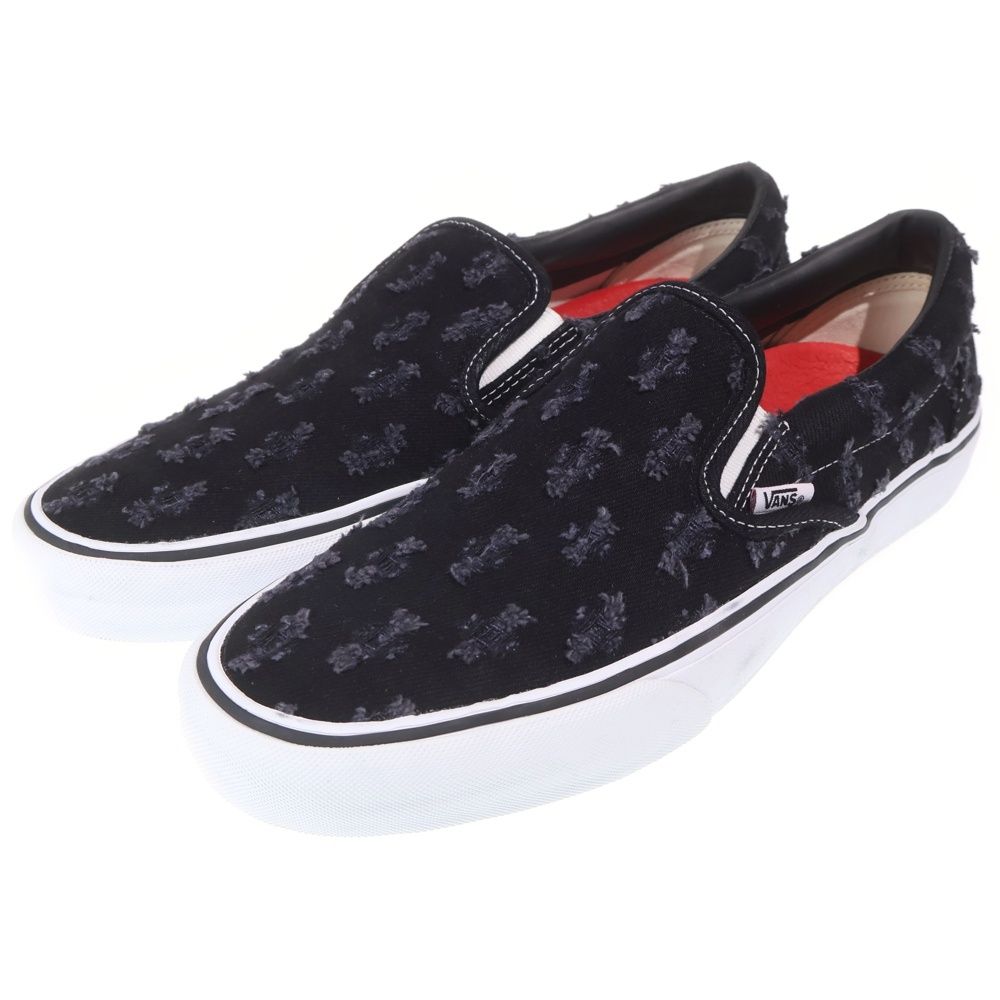 VANS (ヴァンズ) 20SS ×Hole Punch Denim Slip-On Pro シュプリーム