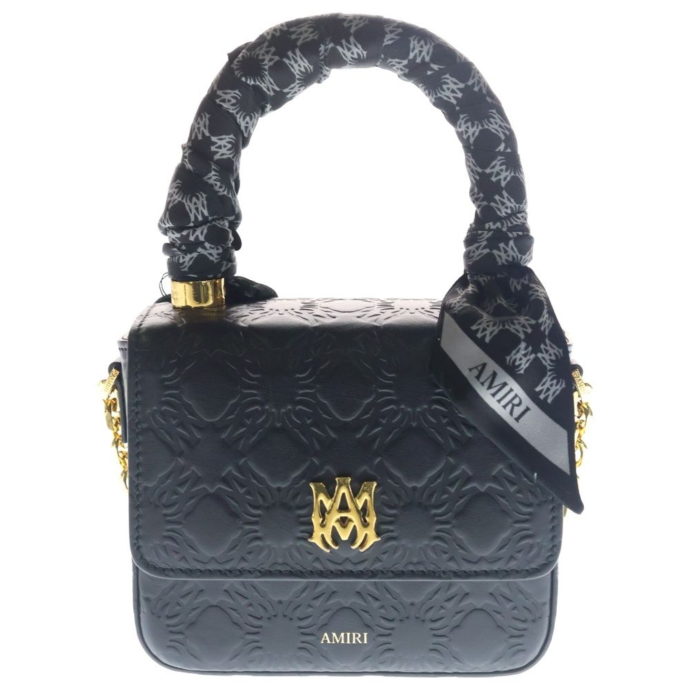 AMIRI (アミリ) Ma Quad エンボスレザー 2WAY ハンド チェーン