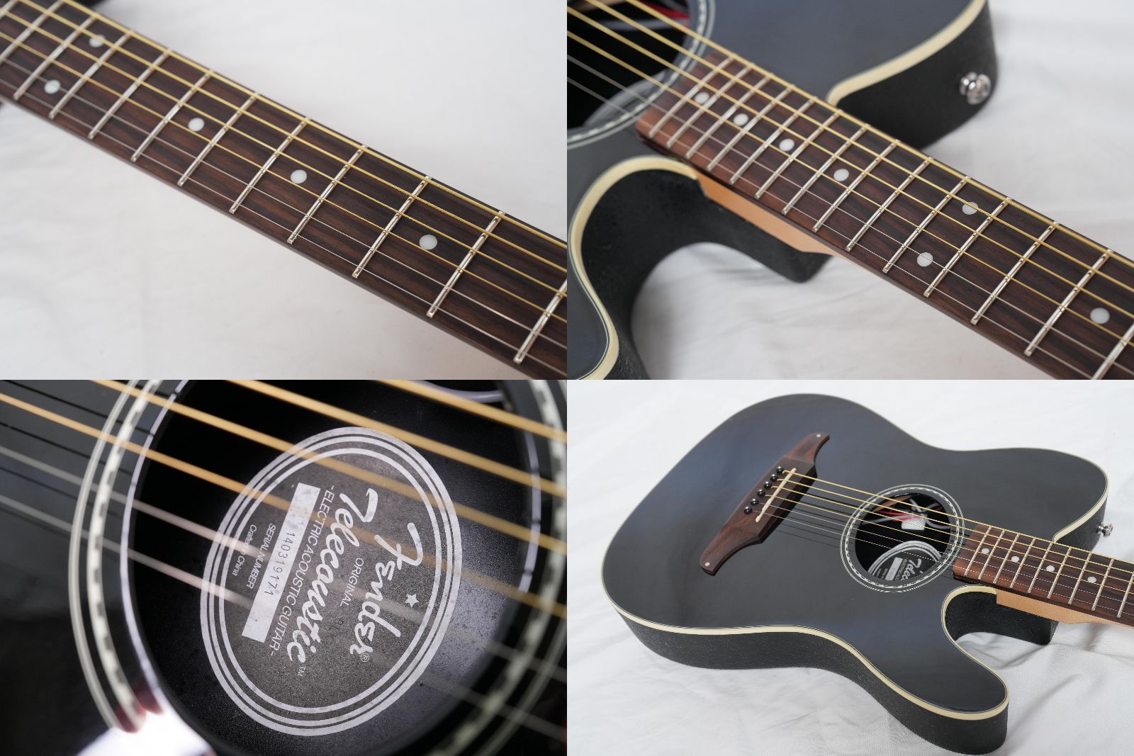 ☆Fender Acoustic TELECOUSTIC BLACK 2014年 日本限定モデル