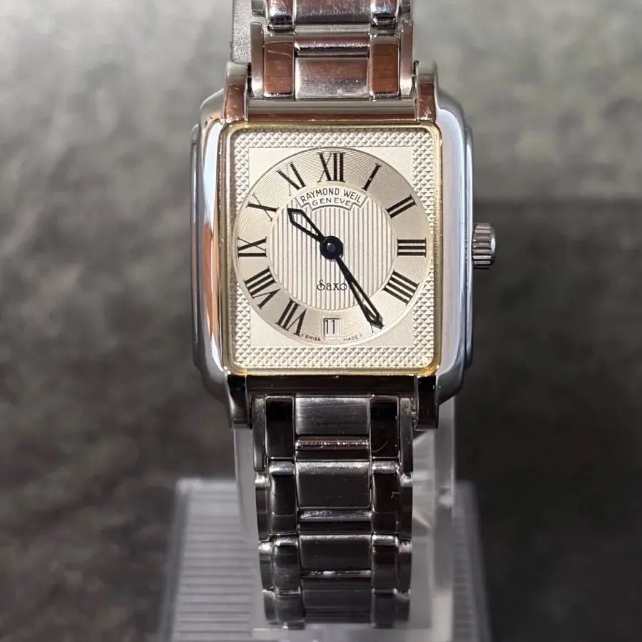 RAYMOND WEIL クォーツ 腕時計 本体 箱付き レイモンドウェイル 腕時計SAXO 9110 RAYMOND WEIL サキソ メンズ