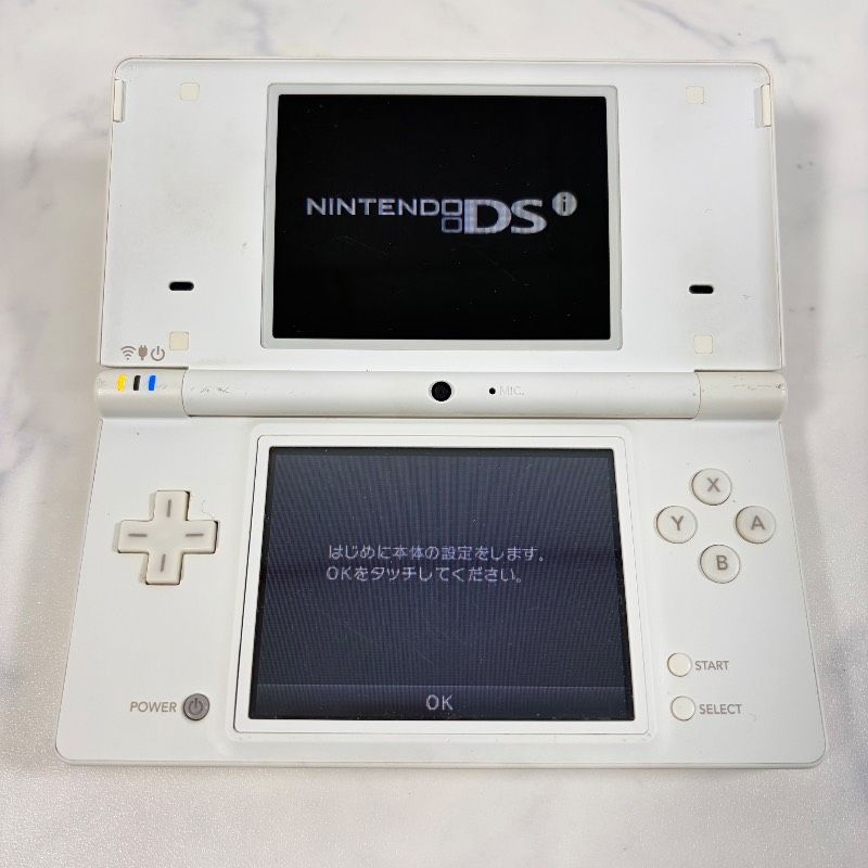 初期化済み/ジャンク】Nintendo DSi TWL-001 任天堂 ホワイト 329K1100