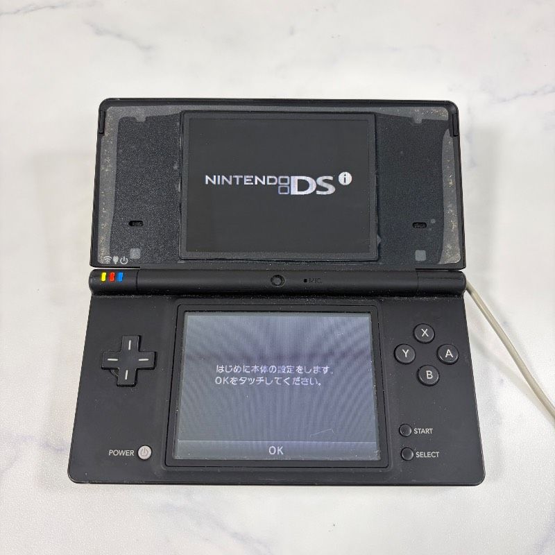 【ジャンク品】DSI 初期化済み/ジャンク】Nintendo DSi ブラック TWL-001 黒 任天堂