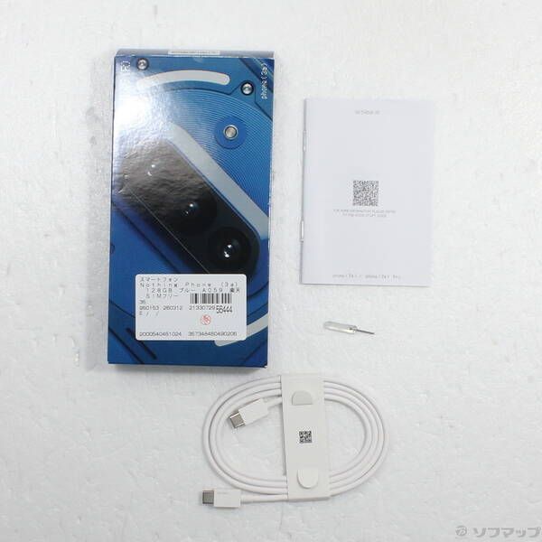 中古 Nothing Phone (3a) 128GB ブルー SIMフリー - ソフマップ