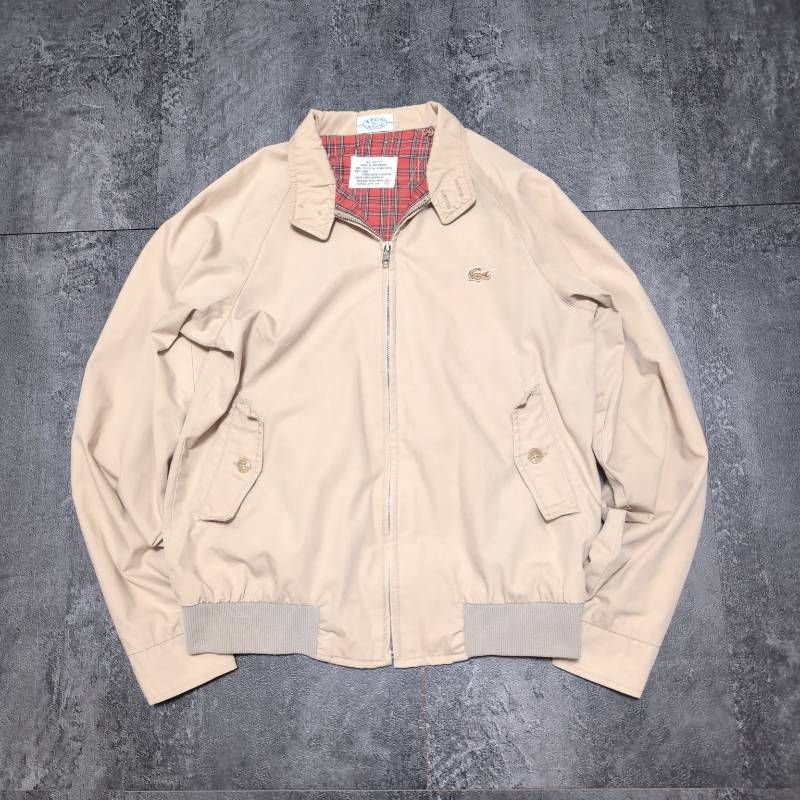 IZOD LACOSTE スイングトップ ハリントンジャケット G9 80's IZOD LACOSTE アイゾッドラコステ G9 スイングトップ ハリントン