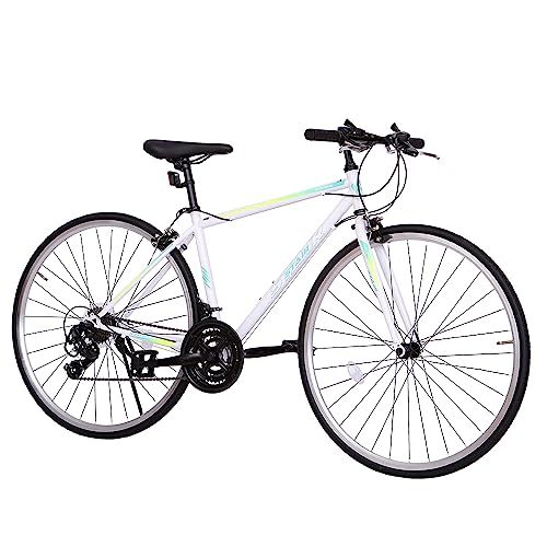 クロスバイク 自転車 シマノ製21段変速 700x25C 前後キャリパー 