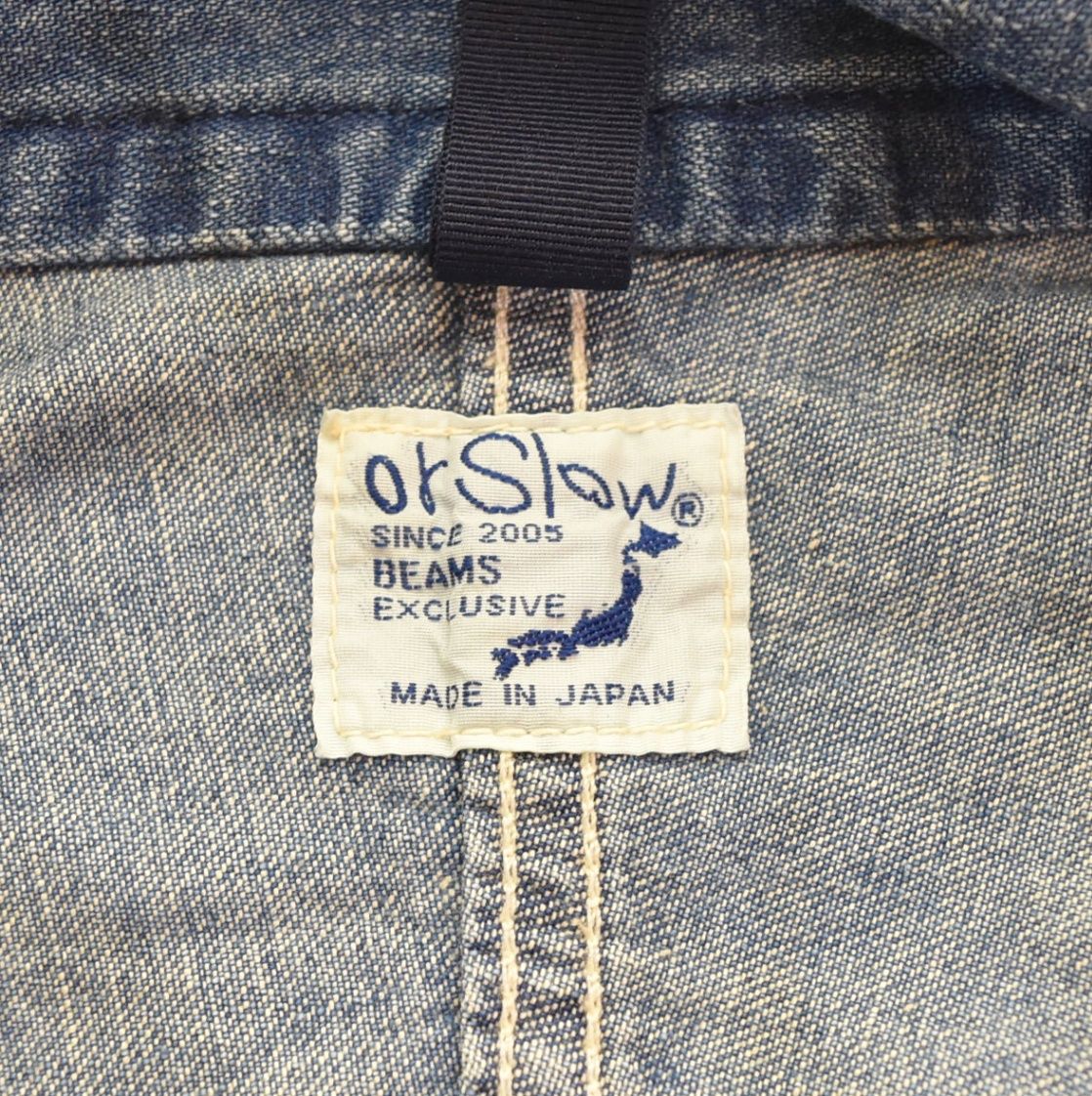 オアスロウ orSlow × ビームス BEAMS 別注 デニム レトロ ジャケット 