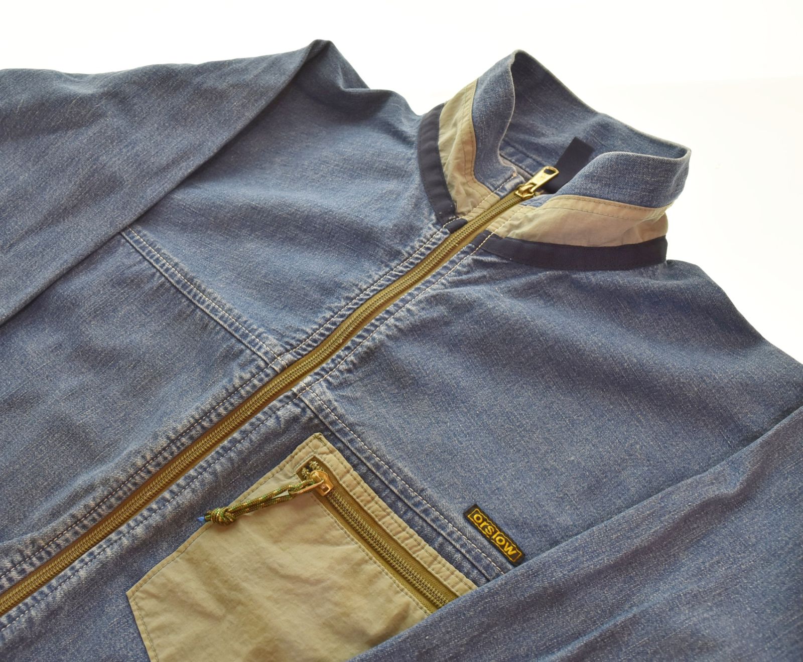 オアスロウ orSlow × ビームス BEAMS 別注 デニム レトロ ジャケット 