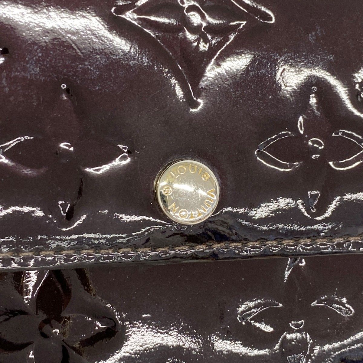 【5ad3814】ルイヴィトン 長財布 ヴェルニ ポルトフォイユサラ M93524 アマラント【中古】レディース LOUIS VUITTON - 【5ad3814】ルイヴィトン 長財布 ヴェルニ