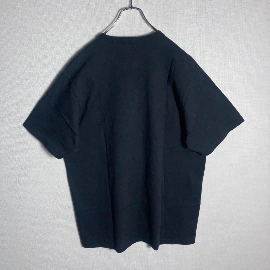 極美品】SUPREME Tシャツ 刺繍 ビッグロゴ チェック 黒 L - メルカリ
