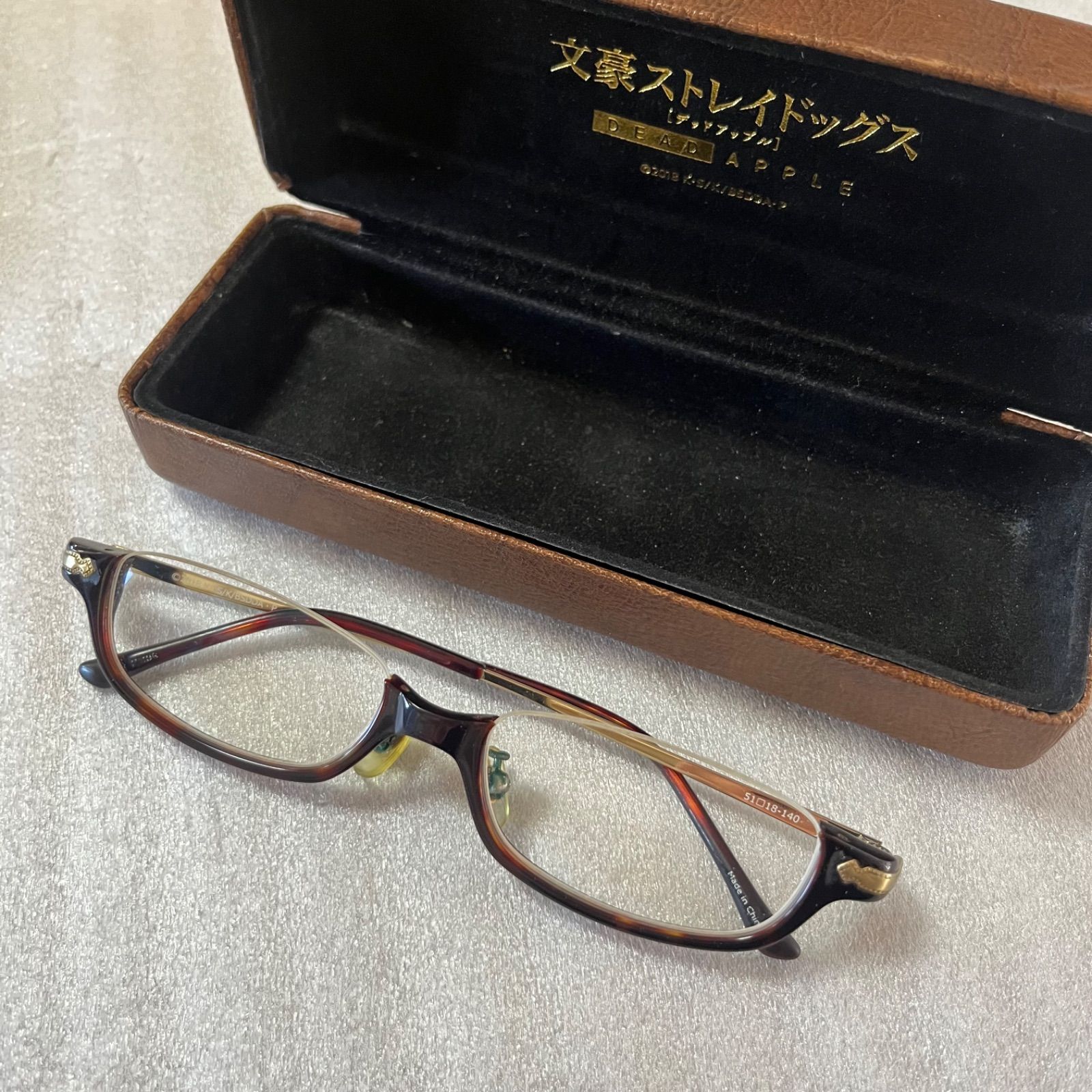 眼鏡市場 文豪ストレイドッグス 江戸川乱歩 DEAD APPLE デッドアップル