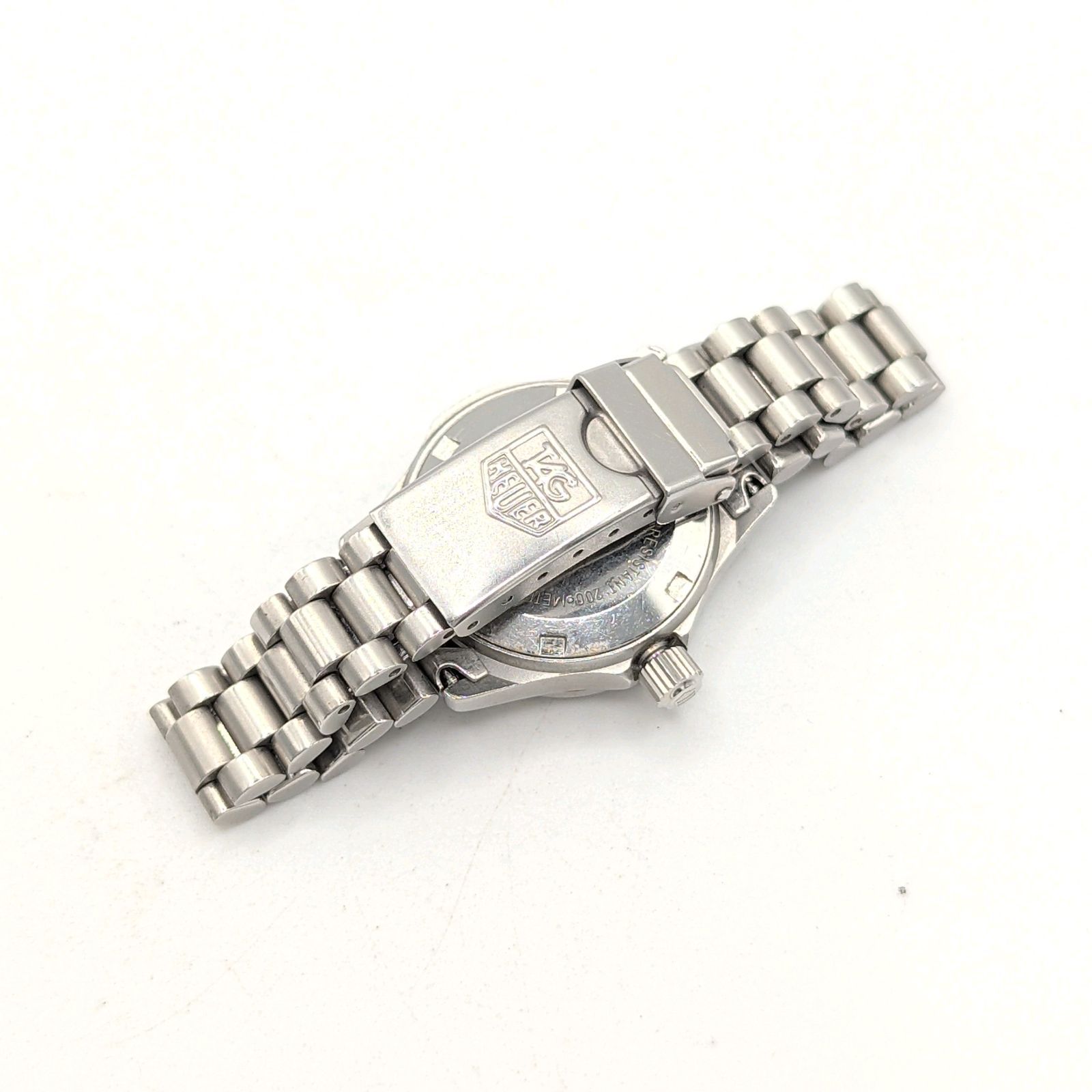 TAG HEUER 962.208 S/EL Watch quartz Ladies Silver Gold dial Y2K 