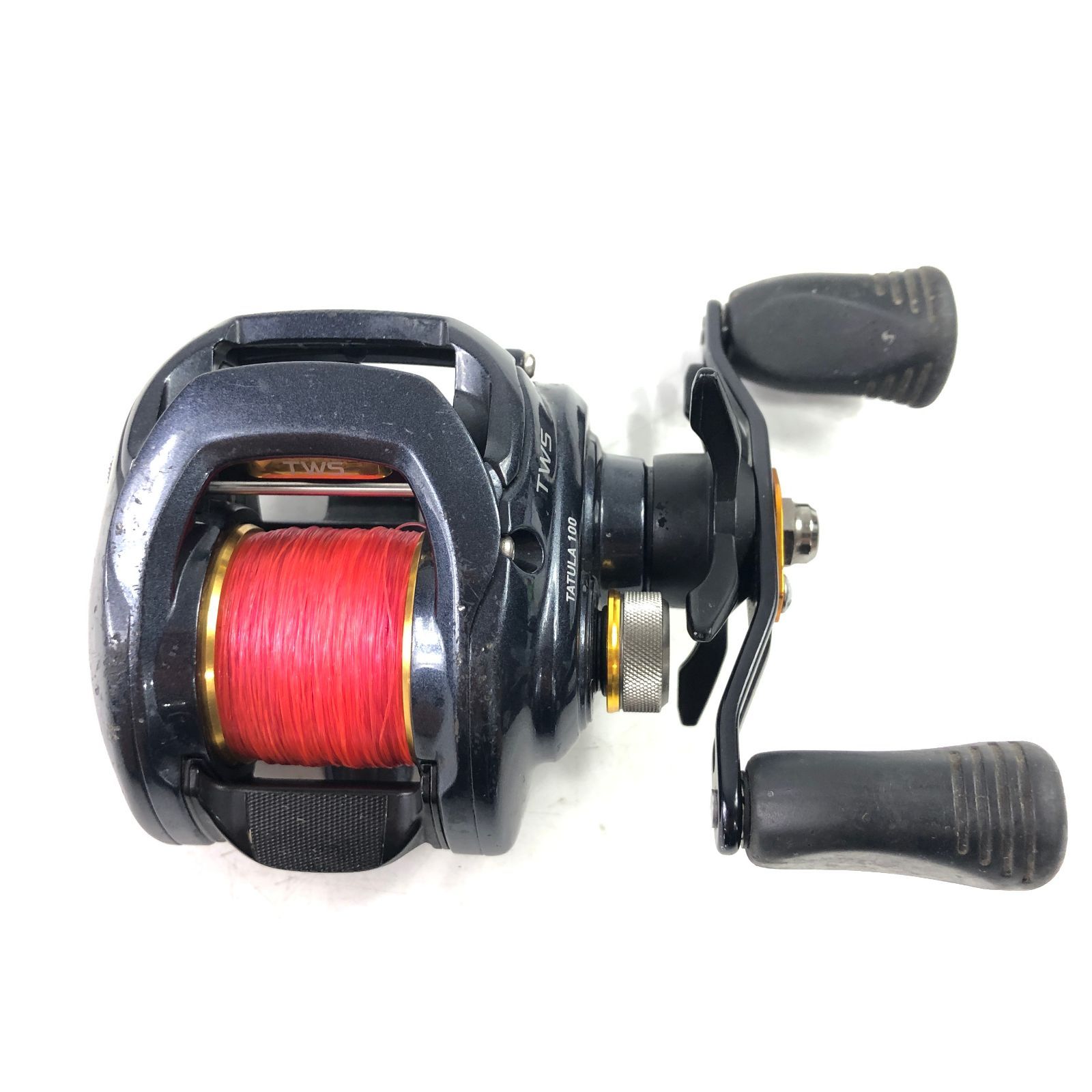 US ダイワ タトゥーラ TWS 100H 6.3 ベイト リール 右巻 US ダイワ タトゥーラ TWS 100H 6.3 ベイト リール 右巻 ダイワ(DAIWA