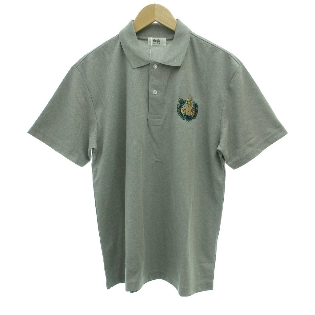Pacific GOLF CLUB コラボ商品！ ポロシャツ 未使用 Pacific GOLF CLUB（パシフィックゴルフクラブ） ポロシャツ CUP