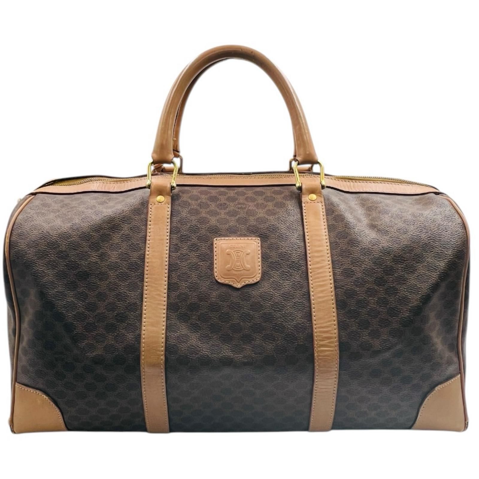 CELINE セリーヌ　ボストンバック　鍵付き　マカダム CELINE セリーヌ ボストンバック 鍵付き マカダム - メルカリ