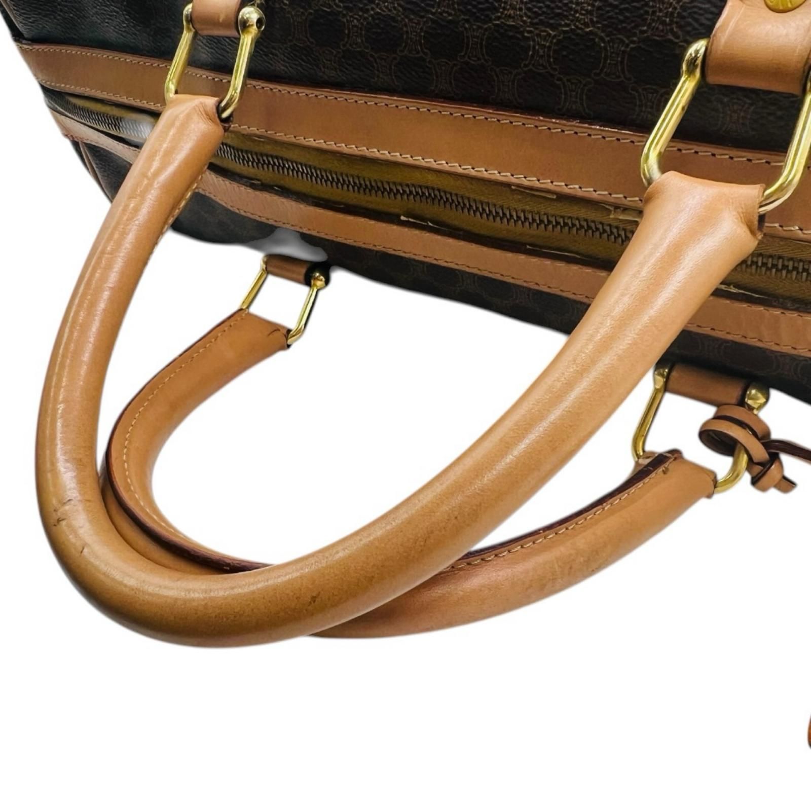 CELINE セリーヌ ボストンバック 鍵付き マカダム - メルカリ