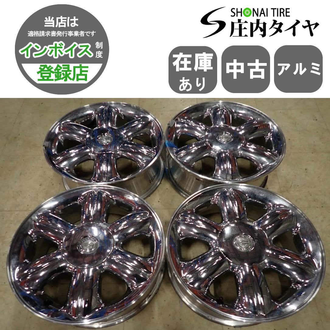 4本SET 会社宛 送料無料 16×6J クライスラー PTクルーザーアルミ 5穴