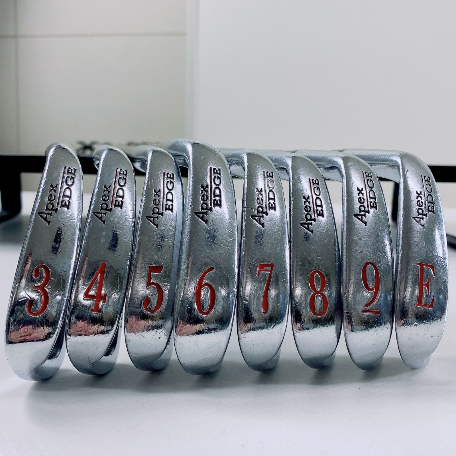 中古】 ベン・ホーガン Apex Edge Pro Forged 3-9 E 8本セット 