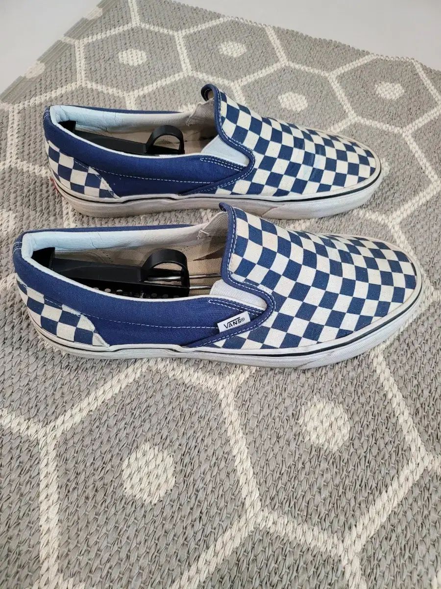 VANS スニーカー チェッカーボード バンズ CHECKERBOARD ブルー