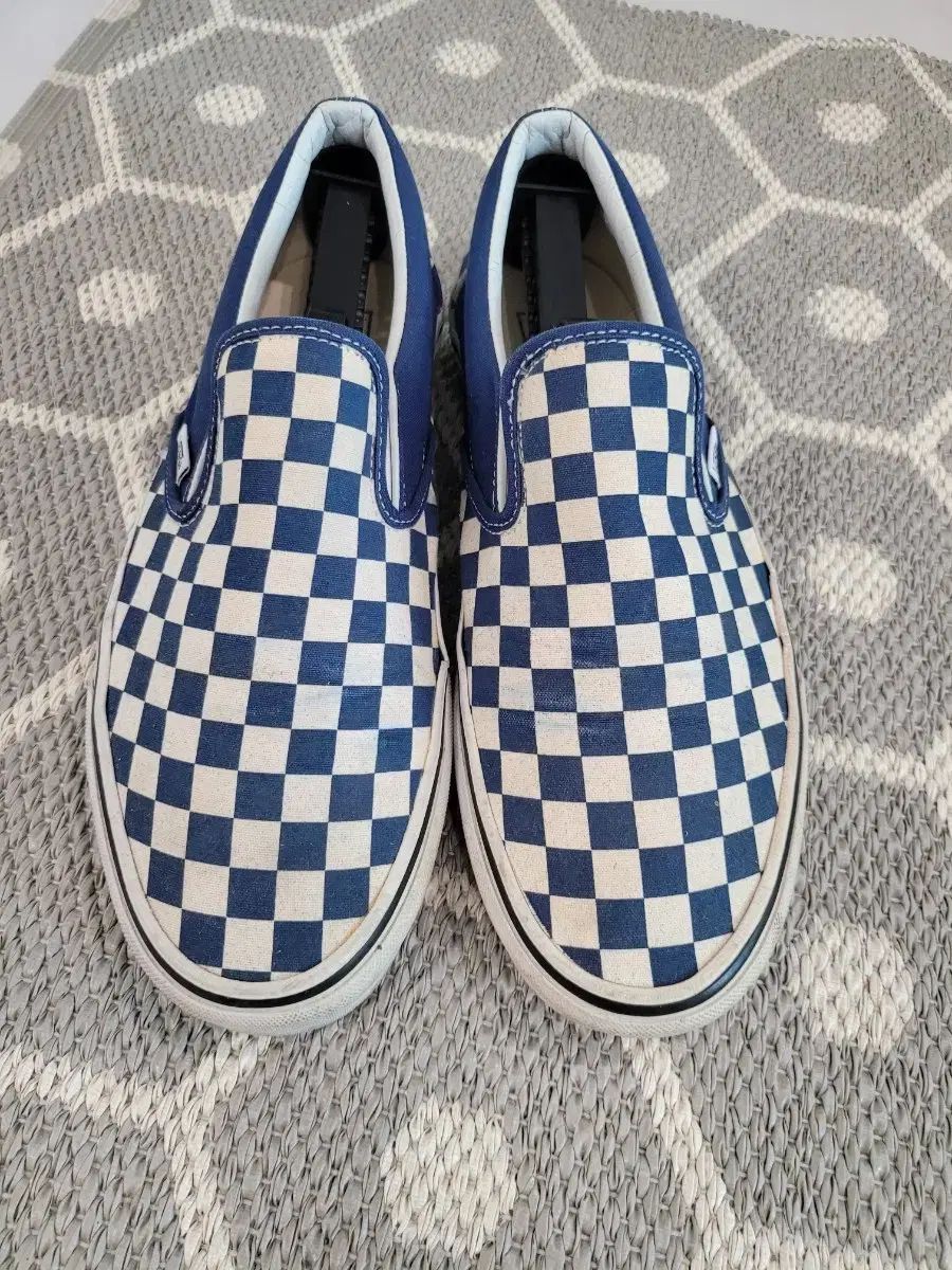VANS スニーカー チェッカーボード バンズ CHECKERBOARD ブルー