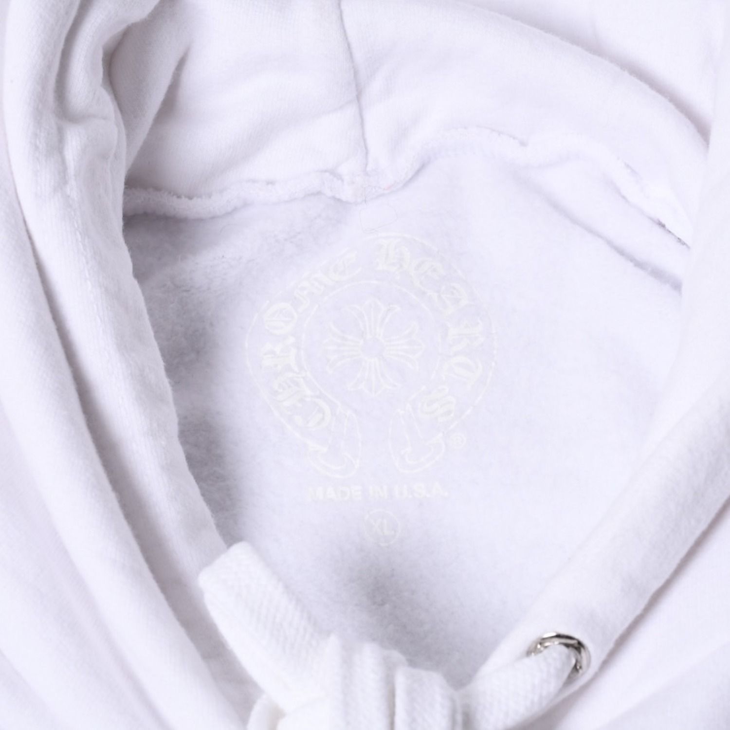 CHROME HEARTS クロムハーツ LLS HOODIE プルオーバーフーディー パーカー サイズXL Laurie Lynn Stark ホワイト 美品 中古 4a000539 CHROME HEARTS クロムハーツ LLS HOODIE プルオーバーフーディー