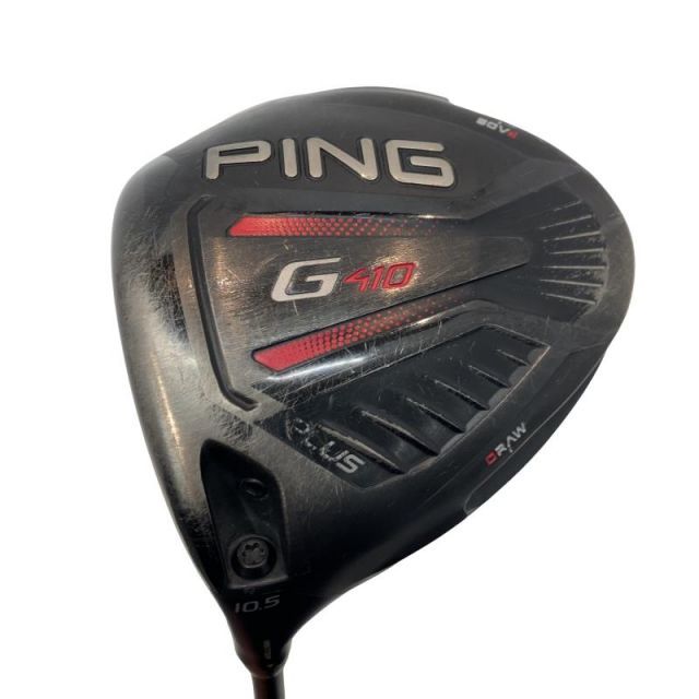 中古】 ピン G410 PLUS 10.5° レフティ ドライバー DR リシャフト 