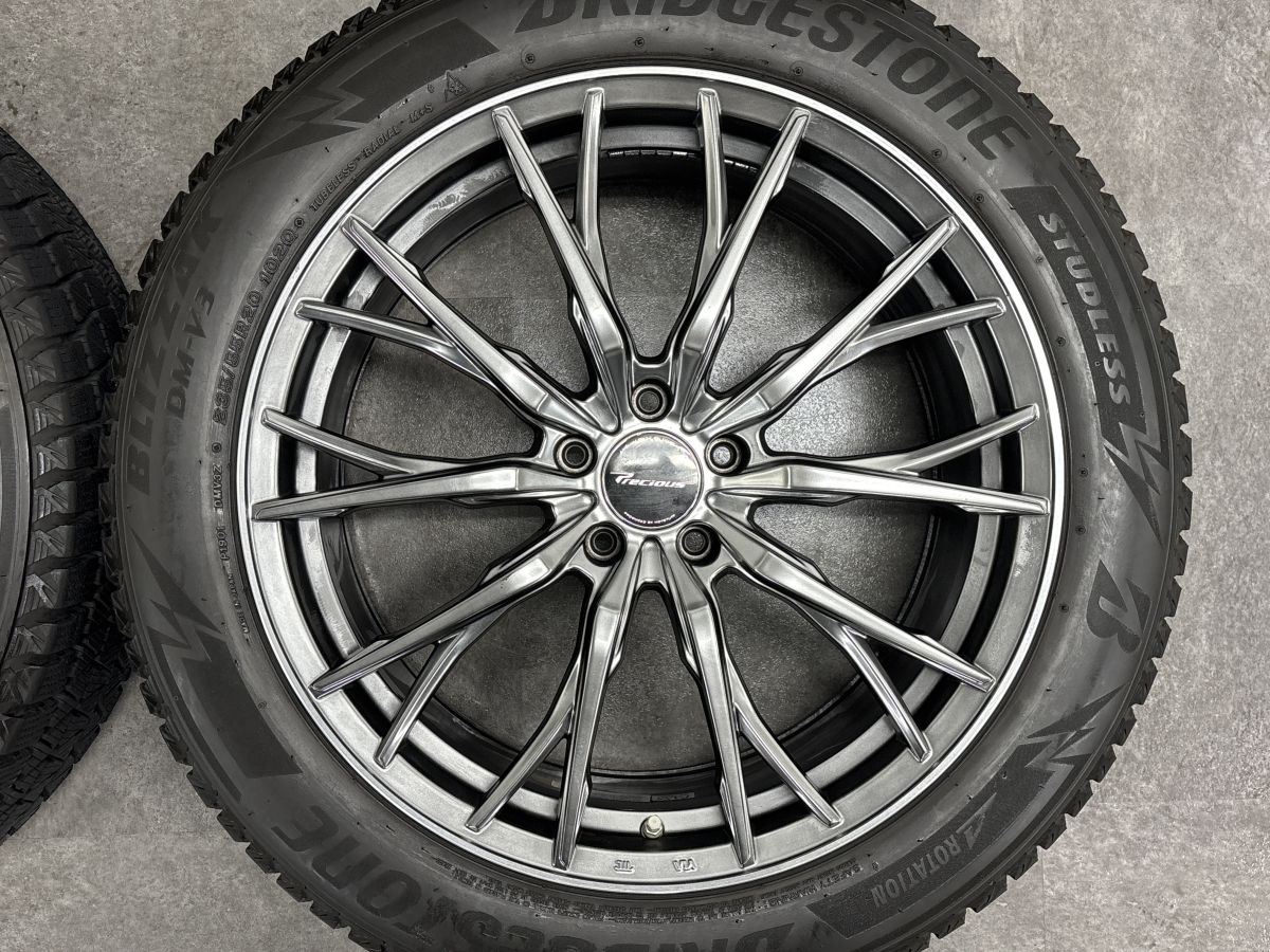 スタッドレス】Precious HM-2 20in 8.5J +35 PCD114.3 ブリヂストン 