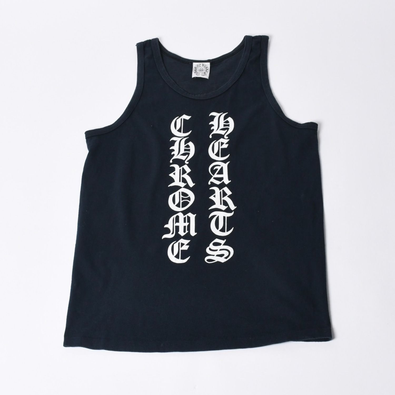 CHROME HEARTS クロムハーツ ロゴプリント タンクトップ ノースリーブ 