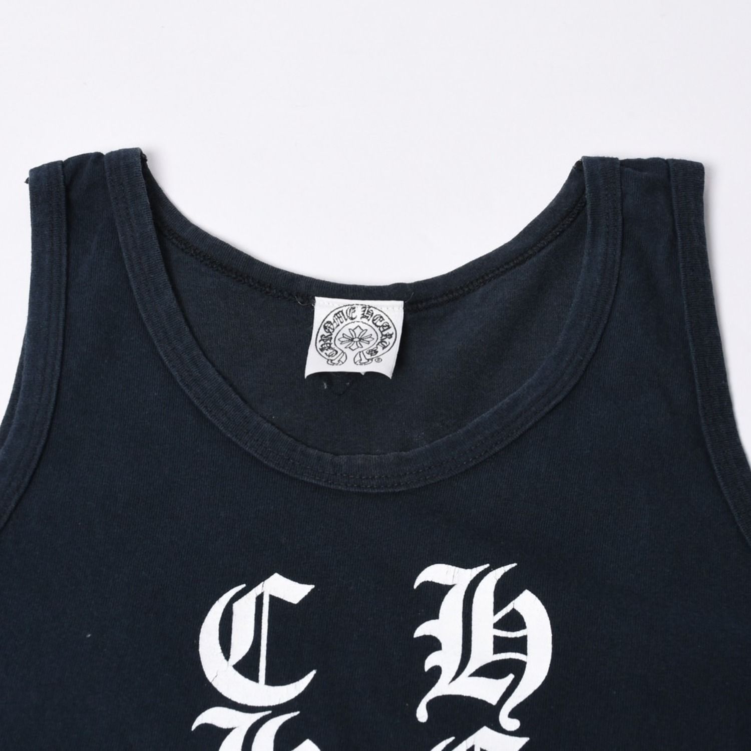 CHROME HEARTS クロムハーツ ロゴプリント タンクトップ ノースリーブ 