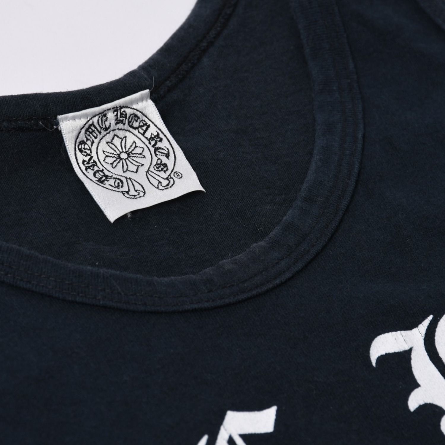 CHROME HEARTS クロムハーツ ロゴプリント タンクトップ ノースリーブ