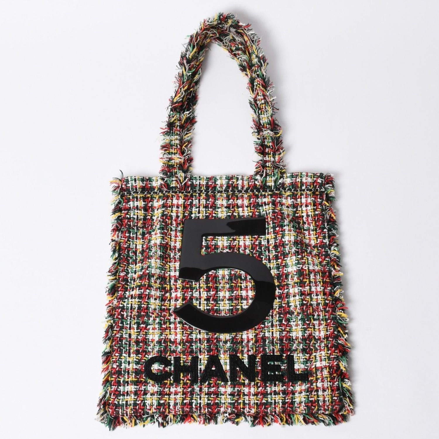 極美品 CHANEL シャネル No.5 トートバッグ A91557 23番台 ココマーク 