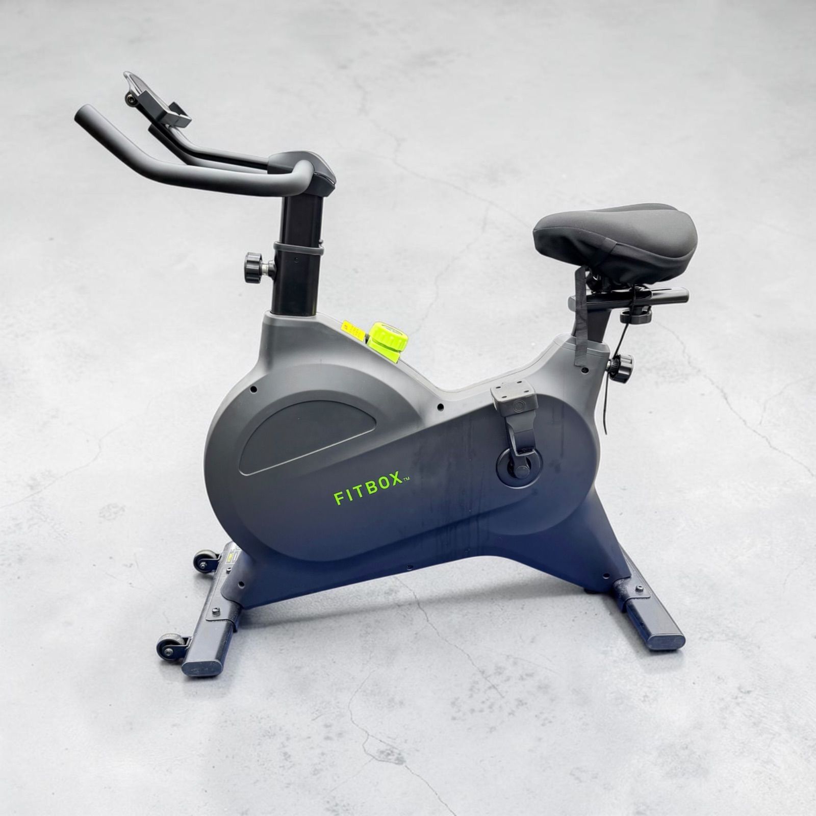 H-1275 FITBOX FBX-001B_01 フィットネスバイク グレー 動作品 家財便 