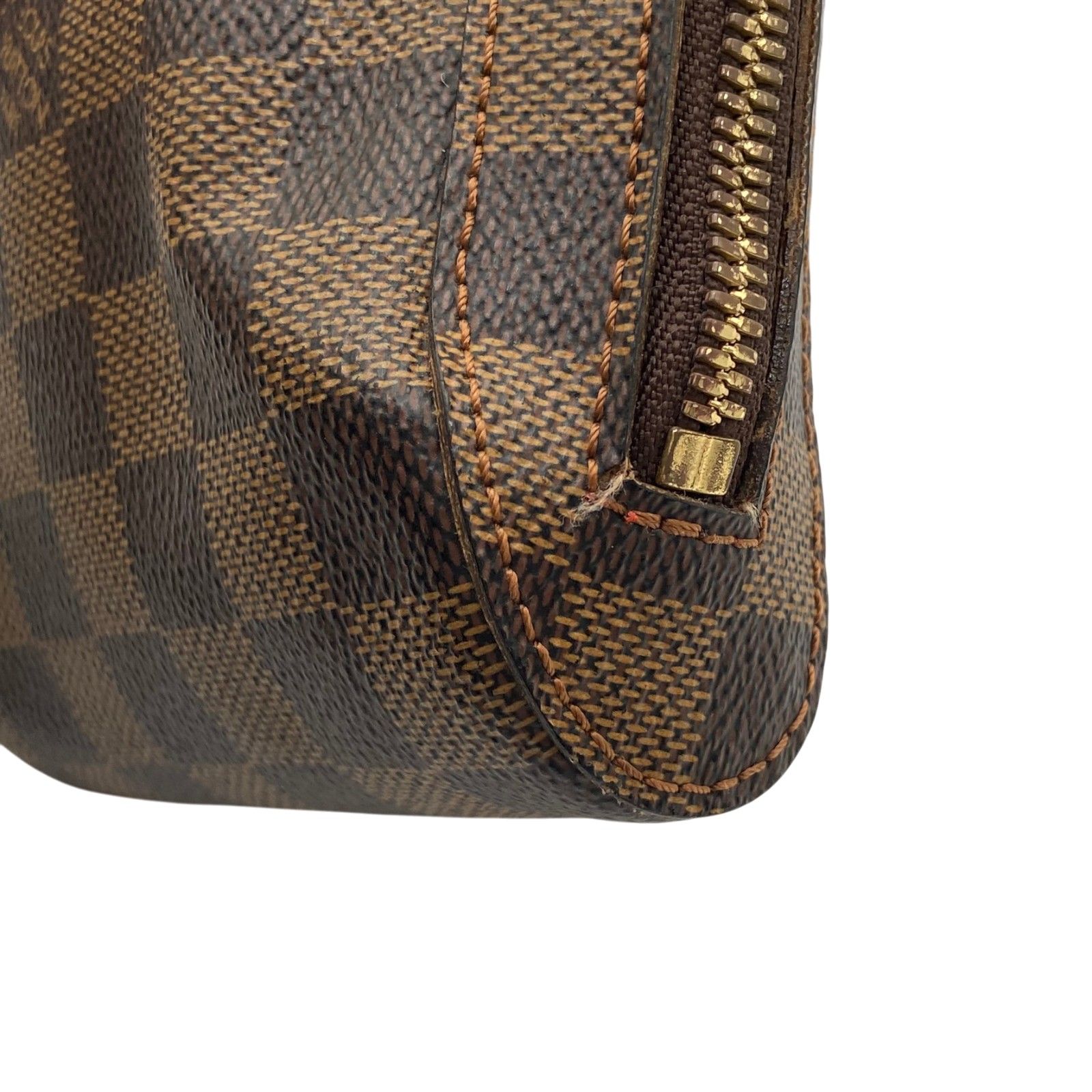 ルイ・ヴィトン LOUIS VUITTON ジェロニモス N51944 ブラウン ダミエ