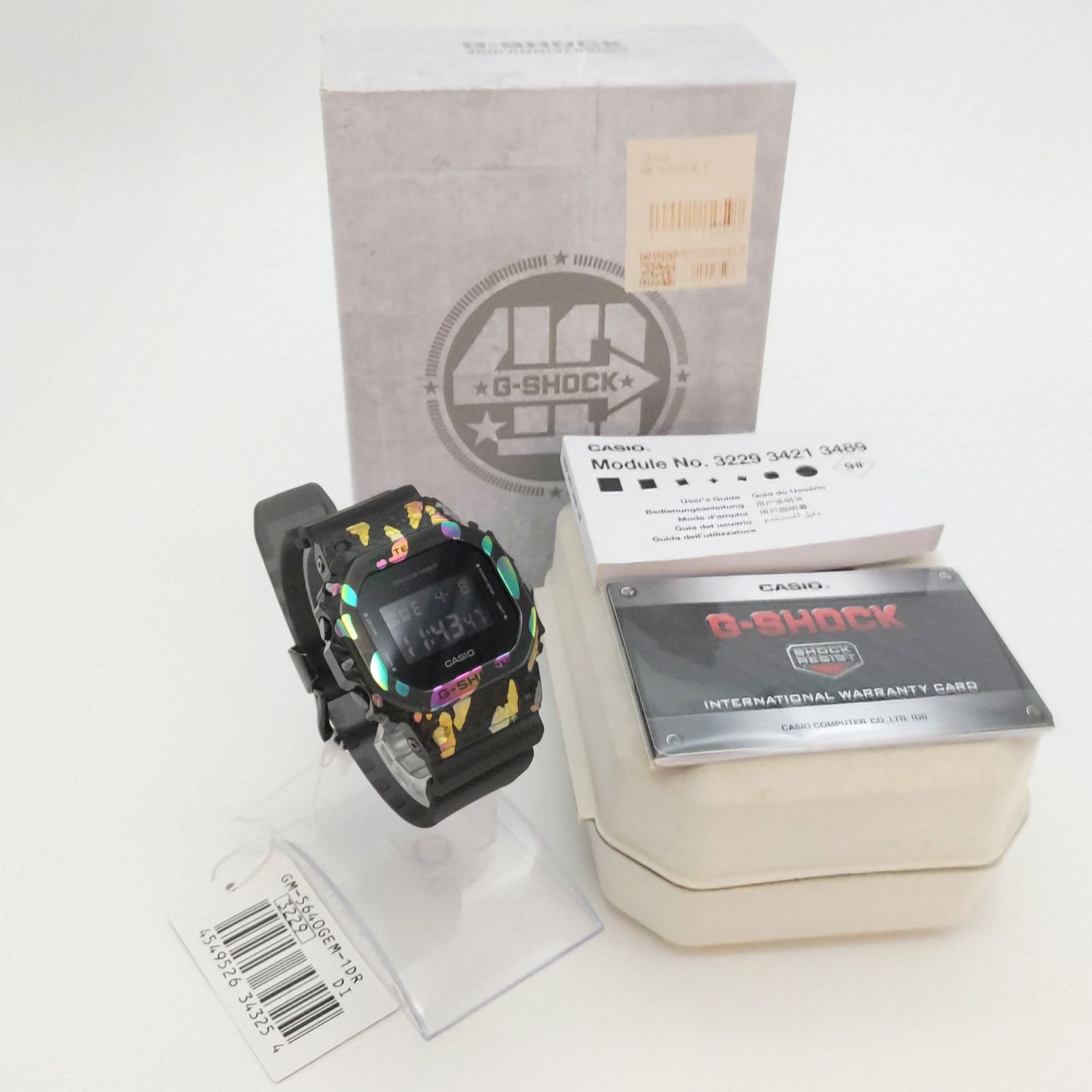 389】G-SHOCK GM-5640GEM-1JR 40周年限定モデル - メルカリ